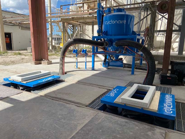 Clean, Reliable Cement Railcar Unloading for a Highly Automated Concrete Operation